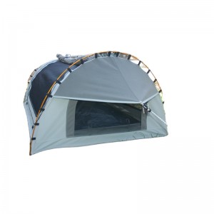 Outdoor Camping Canvas Portable Double Swag Tent
